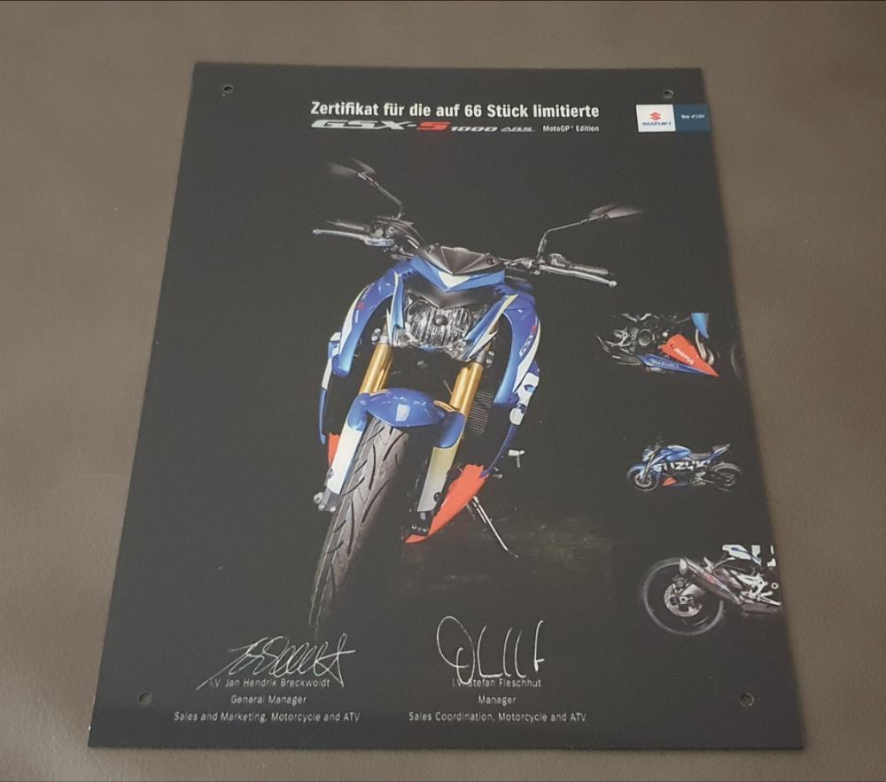 Motorrad verkaufen Suzuki Gsx s 1000 gp Edition  Ankauf